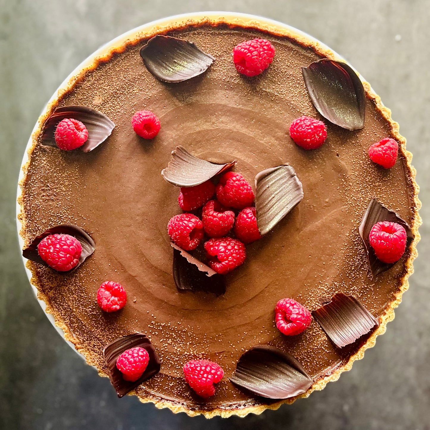 Chocolate Raspberry Tart