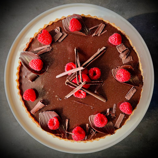 Chocolate Raspberry Tart