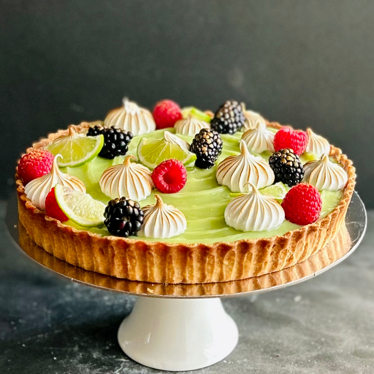 Lime & Tequila Tart
