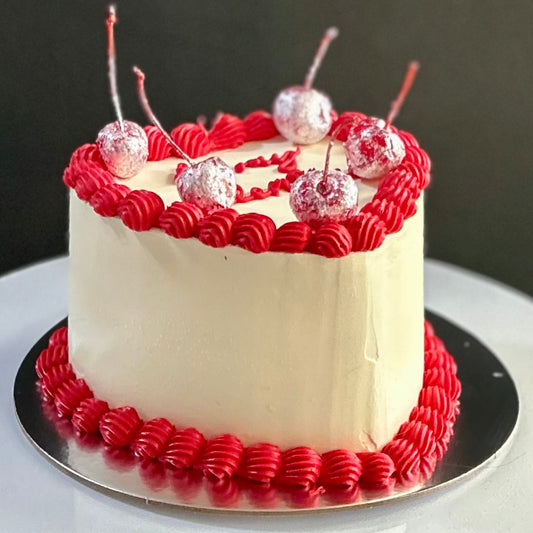 Valentine's Day Heart Cake