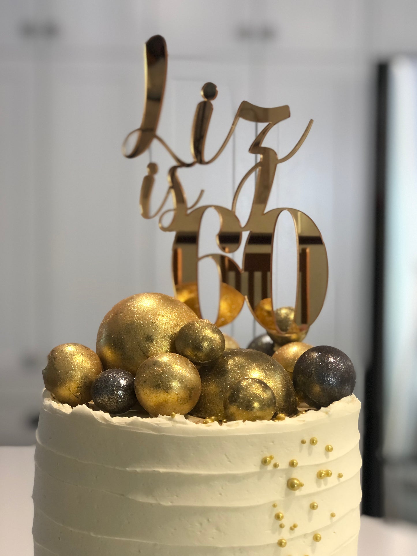 Chocolate Sphere Cake