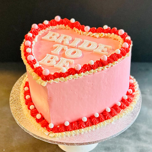 Shell Heart Cake