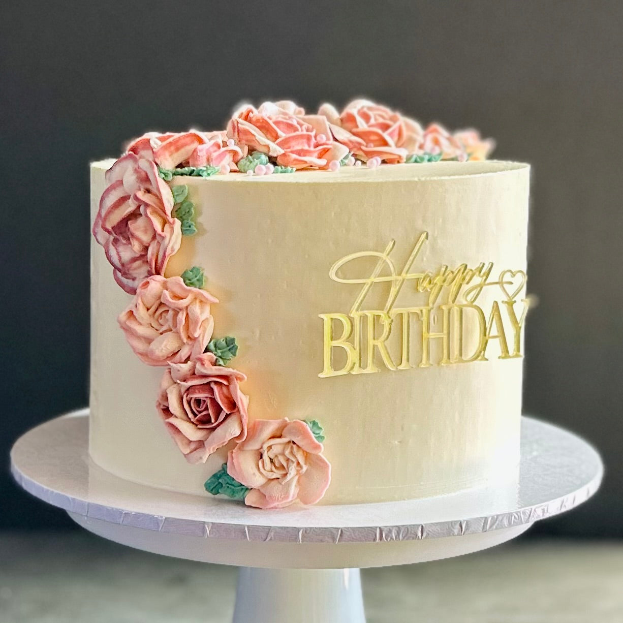 Rose Garland Cake