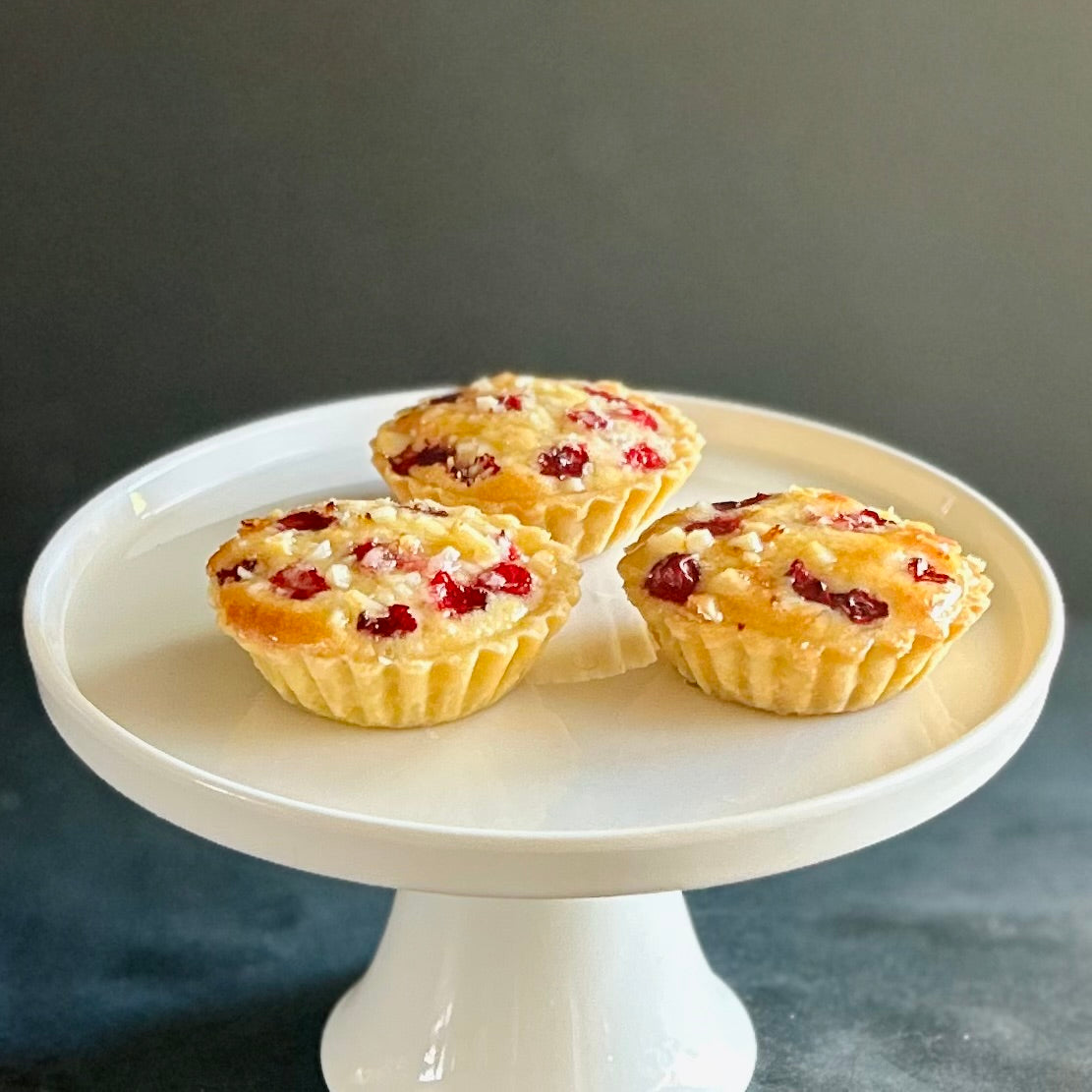 Cranberry & Macadamia Tart