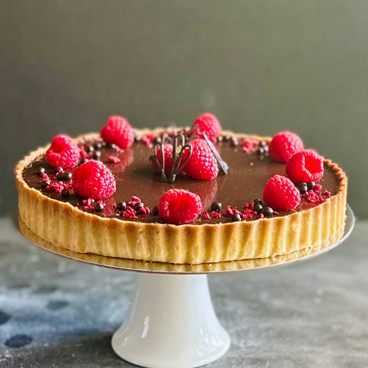 Chocolate Raspberry Tart