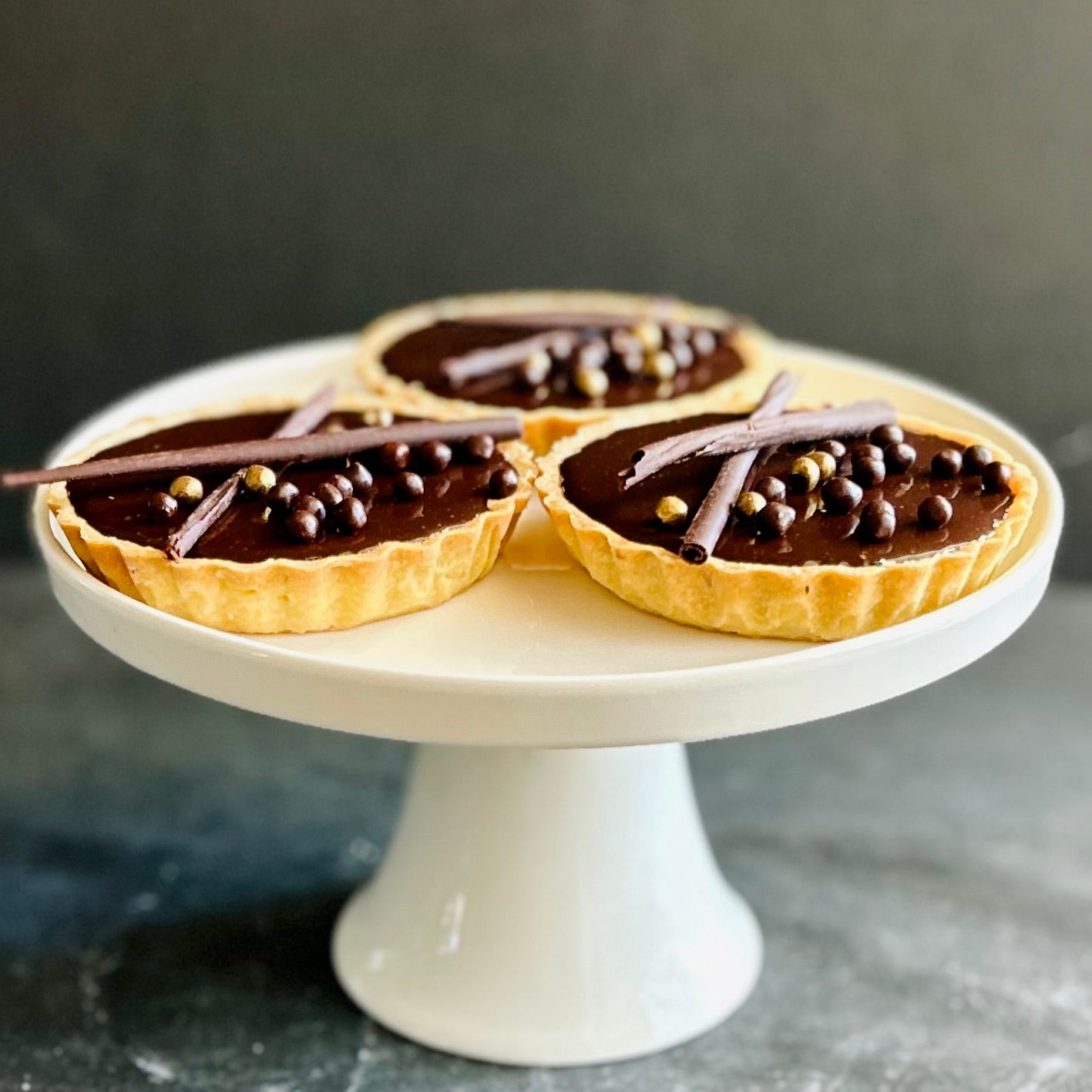 Chocolate Salted Caramel Tart