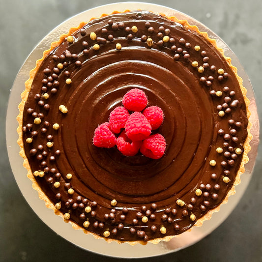 Chocolate Salted Caramel Tart
