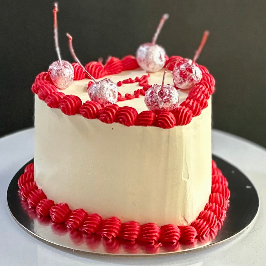 Valentine's Day Heart Cake